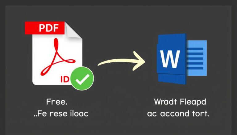 PDF naar Word gratis converteren zonder account