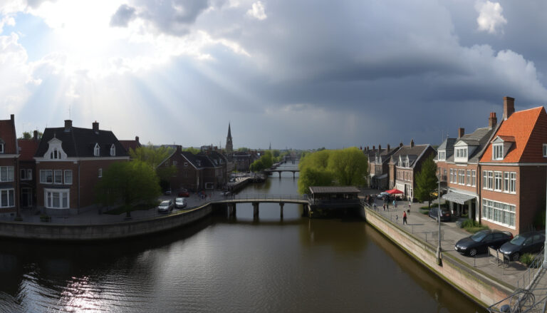 Het weer in Leiden: actuele temperaturen, verwachting en klimaat